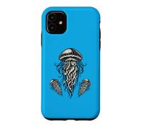 Carcasa para iPhone 11 Vintage Medusa Marina Animal Y Océano Vida Amante