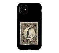 Carcasa para iPhone 11 Vintage Penguin Antarctic Wildlife