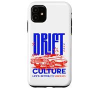 Carcasa para iPhone 11 Vintage Retro clásico Muscle American Car USA Drift Culture