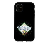 Carcasa para iPhone 11 Vitória Espírito Santo Brasil Retro tucán Vintage Holiday