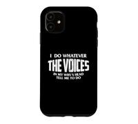 Carcasa para iPhone 11 Voces Divertidas para esposos y Esposas