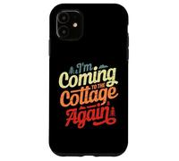 Carcasa para iPhone 11 Vuelvo a la cabaña Pareja romántica de Verano