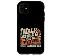 Carcasa para iPhone 11 Walk Before Me and Be Blameless Disciplina Espiritual -