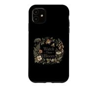 Carcasa para iPhone 11 Watch Them Bloom Teacher Botanical Growth Wreath