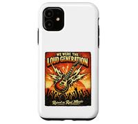 Carcasa para iPhone 11 We were The Loud Generation Rock Music Concierto de Rock Vintage
