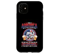 Carcasa para iPhone 11 Westie Dog This America We Love Dogs Patriotic 4th of July