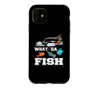 Carcasa para iPhone 11 What da Fish - Pesca de plástico para Pesca