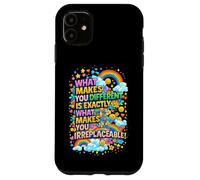 Carcasa para iPhone 11 What Makes You Different is Exactly What Makes You irre...