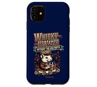 Carcasa para iPhone 11 Whisky Is Water Without The Bad Parts - Ratón con escocés