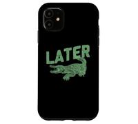 Carcasa para iPhone 11 Wild Animal Crocodile Funny Alligator Later Gator