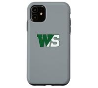 Carcasa para iPhone 11 William Smith College Heron's WS Monograma Logo - HWSC