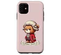 Carcasa para iPhone 11 Wolgang Amadeus Mozart Osito de Peluche música clásica