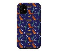 Carcasa para iPhone 11 Womens Girls Kids Pattern Sea Otter Lover