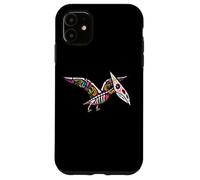 Carcasa para iPhone 11 Womens Girls Sugar Skull Muertos Pterodactyl Pterosaur Lover