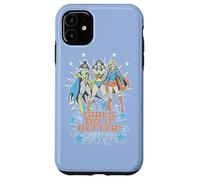 Carcasa para iPhone 11 Wonder Woman Supergirl Batgirl Girls Do It Better