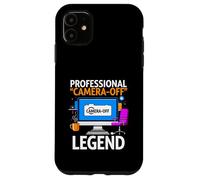 Carcasa para iPhone 11 Work from Home Professional Camera Off Legend Humor