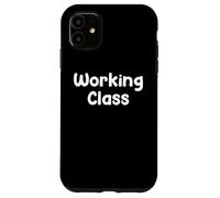 Carcasa para iPhone 11 Working Class Blue Collar Work Ethic Saying Design