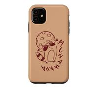 Carcasa para iPhone 11 Y2K 90s Creepy Raccoon Evil Laugh Under The Moon