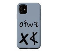 Carcasa para iPhone 11 Yeshua Aleph TAV Jesús Primero Último en Paleo Hebreo (Negro)