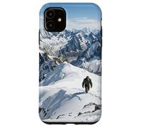 Carcasa para iPhone 11 Yeti Snow Mountain Peak - Gráfico Misterioso de Criatura Oculta