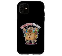 Carcasa para iPhone 11 Yo Solo llevo los Bates, béisbol, mamá