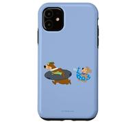 Carcasa para iPhone 11 Yogi Bear Yogi and Boo Boo Going Swimming