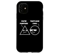 Carcasa para iPhone 11 You'Re Pointless Funny Math Geometry Pun