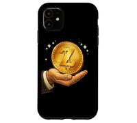 Carcasa para iPhone 11 Z Coin Crypto Crypto Design Camiseta para el Amor de la Moneda Digital