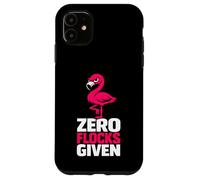 Carcasa para iPhone 11 Zero Flocks Given Flamenco Rosa Humor sarcástico
