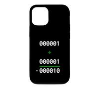 Carcasa para iPhone 12/12 Pro 1+1=10 Binario Matemáticas Broma Programador Humor