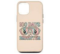 Carcasa para iPhone 12/12 Pro 100 Day Brighter Gafas de Sol 100th Day School Mujeres, Hombres Niños