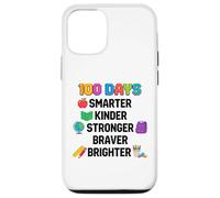 Carcasa para iPhone 12/12 Pro 100 Days Smarter Kinder Stronger Brighter Smarter