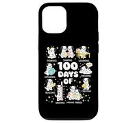 Carcasa para iPhone 12/12 Pro 100 días de Escuela Smarter Dalmatian Dog Bookish Teacher Kid