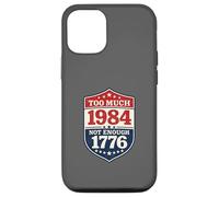 Carcasa para iPhone 12/12 Pro 1984 Referencia distópica Anti Tiranía Libertad Amante
