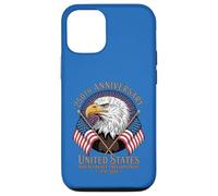 Carcasa para iPhone 12/12 Pro 250 Aniversario USA Bald Eagle American Flag Patriot 1776