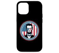 Carcasa para iPhone 12/12 Pro 4th of July America Flag Merica Abe Lincoln Independence Day