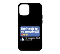 Carcasa para iPhone 12/12 Pro 942 A los Mosquitos Les gustó tu publicación Mosquito Meme Funny Camping