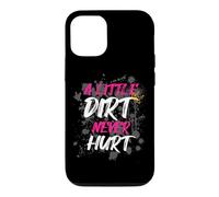 Carcasa para iPhone 12/12 Pro A Little Dirt Never Hurt Muddy Race - Carrera para Barro