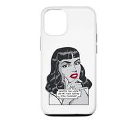 Carcasa para iPhone 12/12 Pro A Pesar de la Mirada en mi Cara, todavía estás Hablando de Arte Pop