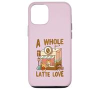 Carcasa para iPhone 12/12 Pro A Whole Latte Love Coffee Kawaii Lindo Divertido