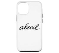 Carcasa para iPhone 12/12 Pro Abseil Script Escalando Montaña Descenso Ortografía Abeja 2024