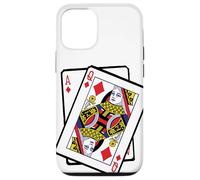 Carcasa para iPhone 12/12 Pro Ace & Queen of Diamonds 21st Birthday Twenty One Years Old