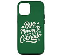 Carcasa para iPhone 12/12 Pro Adiós, Mudarse a Colorado