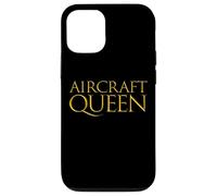 Carcasa para iPhone 12/12 Pro Aircraft Queen Military Air Force Jet Plane Pilot Wife