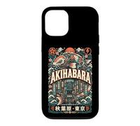 Carcasa para iPhone 12/12 Pro Akihabara Mecánica Koi Futuro Distrito Tokio Japón Gráfico