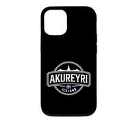 Carcasa para iPhone 12/12 Pro Akureyri Islandia City Travel North Adventure