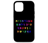 Carcasa para iPhone 12/12 Pro Aleph Bet Letras del Alfabeto Hebreo Israel judío