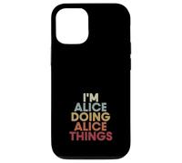 Carcasa para iPhone 12/12 Pro Alice Name Alice Personalized Name First Given