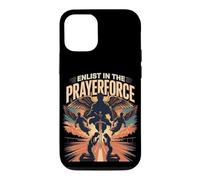 Carcasa para iPhone 12/12 Pro Alistarse en la Prayerforce; Angels Flying Cover