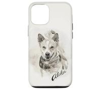 Carcasa para iPhone 12/12 Pro Aloka The Walk for Peace Dog Spreading Hope Indian Ink Art